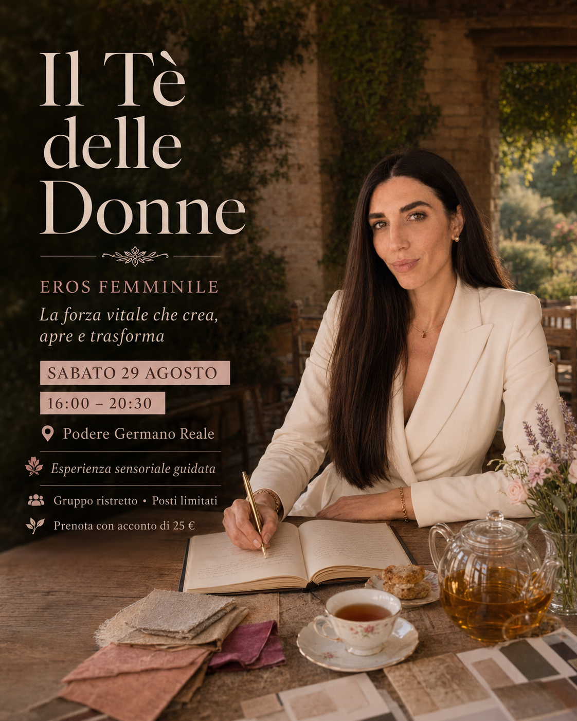 Il Tè delle Donne — Eros Femminile · Acconto